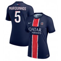 Camiseta Paris Saint-Germain Marquinhos #5 Primera Equipación Replica 2024-25 para mujer mangas cortas